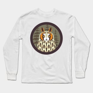 Long eared Owl Logo Long Sleeve T-Shirt